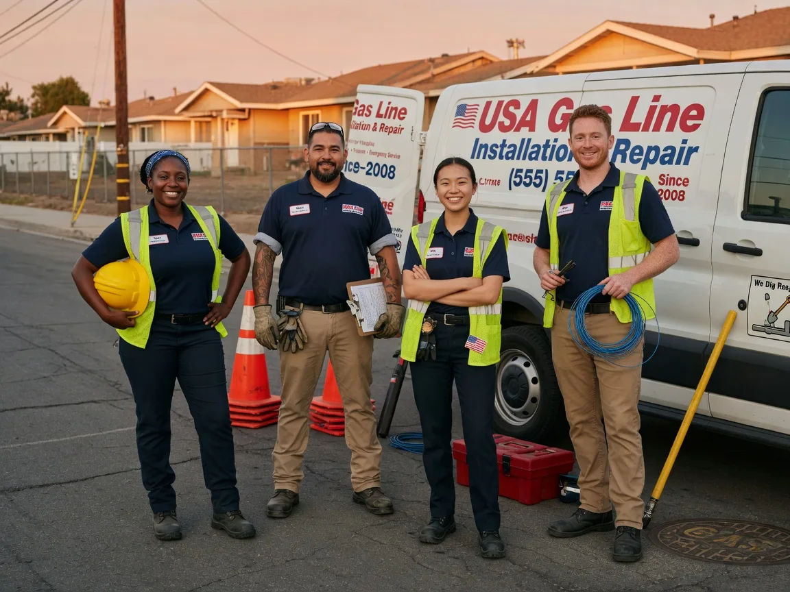 Gas Line Installation company in Clipper Mills, CA